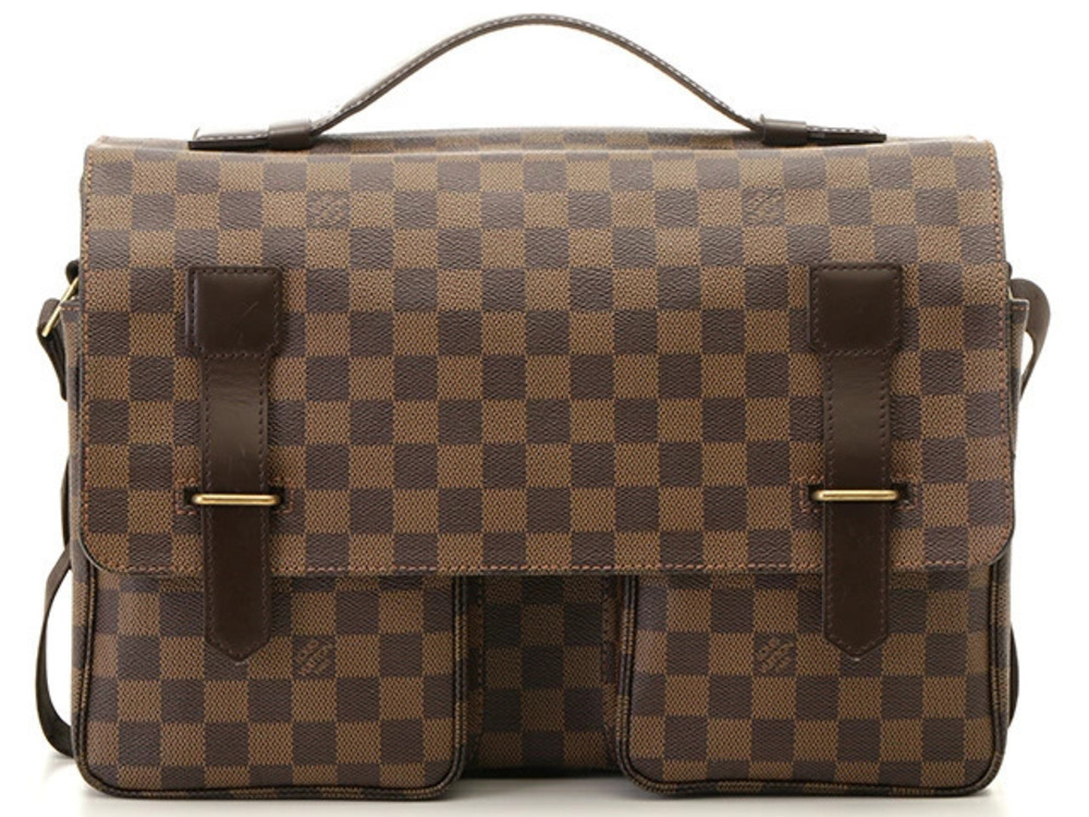LOUIS VUITTON Broadway Damier Ebene Brown